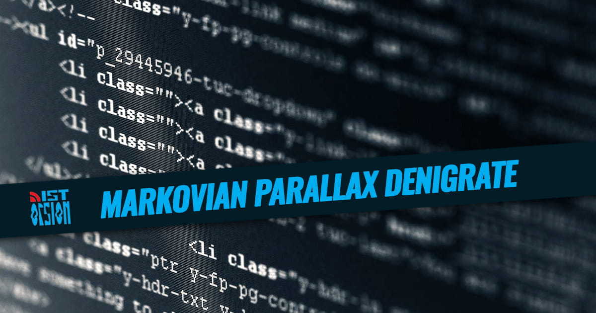 #34 - Markovian Parallax Denigrate - Le plus vieux mystère d’Internet